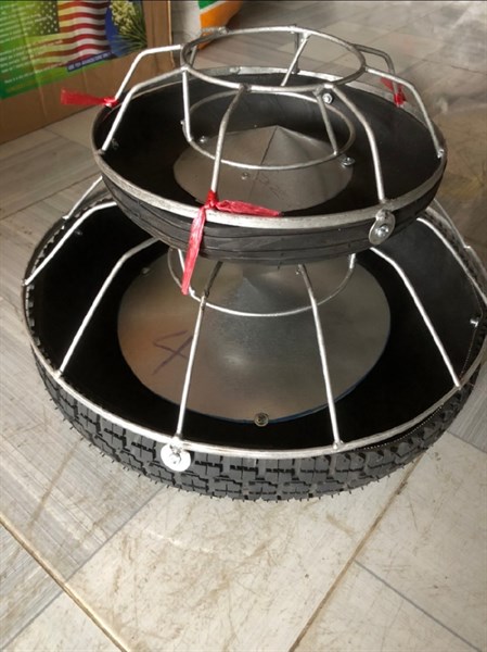 Máng bánh xe gà số 2 (28cm)