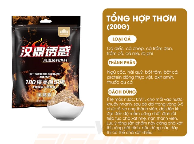 Mồi Handing Siêu Dụ - Vị Thơm