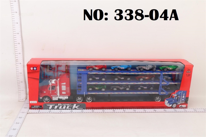 338-04A HỘP XE CT CONTAINER TRỚN 3 TẦNG CHỞ 12C XE ĐUA F1 SUPER TRUCK