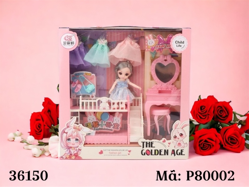 P80002 HỘP BABY 1C KHỚP + GIƯỜNG