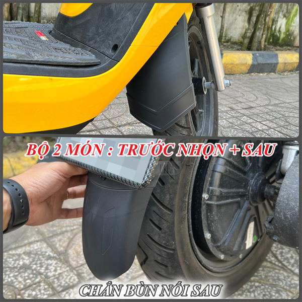 BỘ 2 CHẮN BÙN TRƯỚC SAU EVO