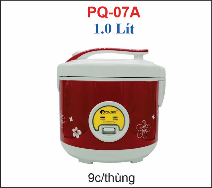 Nồi Cơm Nắp Gài 1L 400W PQ-07A PHÚ QUÝ