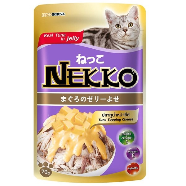PATE NEKKO vị cá ngừ phô mai 70GR