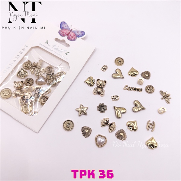 Túi Phụ Kiện TPK36 - Charm Đồng
