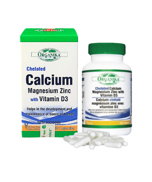 Organika Calcium chai 60v KAT