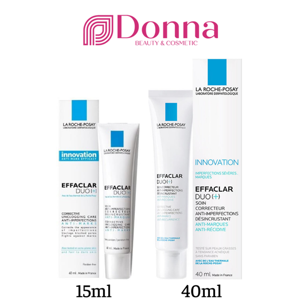 Kem Trị Mụn Và Ngừa Thâm Mụn La Roche-Posay Effaclar Duo+