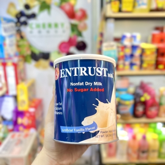 Sữa Bột Mỹ Entrust Best Nutrition Vị Vanilla Không Đường 400ml