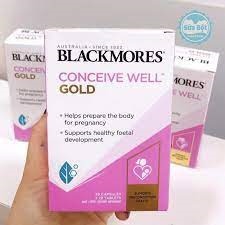 Viên uống bổ trứng Blackmores Conceive Well Gold 56 viên