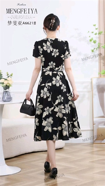 Đầm hoa Qc A6621( M- XL)