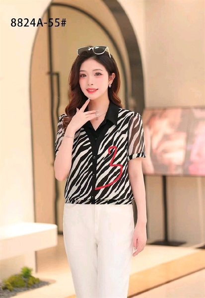 Áo Vol Lá Cổ 8824A (L -2XL) HT