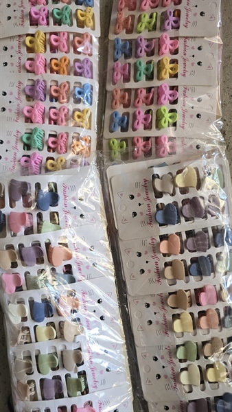 Set kẹp trẻ em vỉ 6 cái