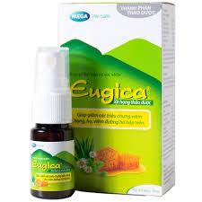 Xịt Họng Thảo Dược Eugica Mega (C/10ml)