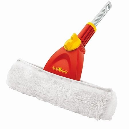 Wolf Garten - EW-M // WINDOW WIPER With adjustable working angle and removable, washable wiping fleece