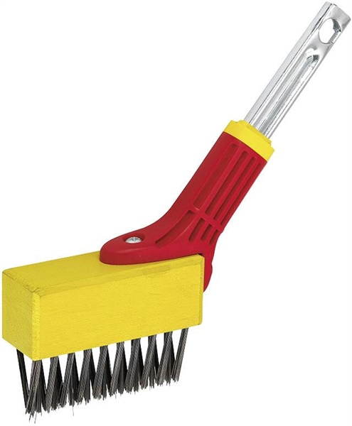 Wolf Garten - FB-M // JOINT BRUSH Remove grass, moss and weeds from slab joints, wall corners, stairway joints, gutters etc.