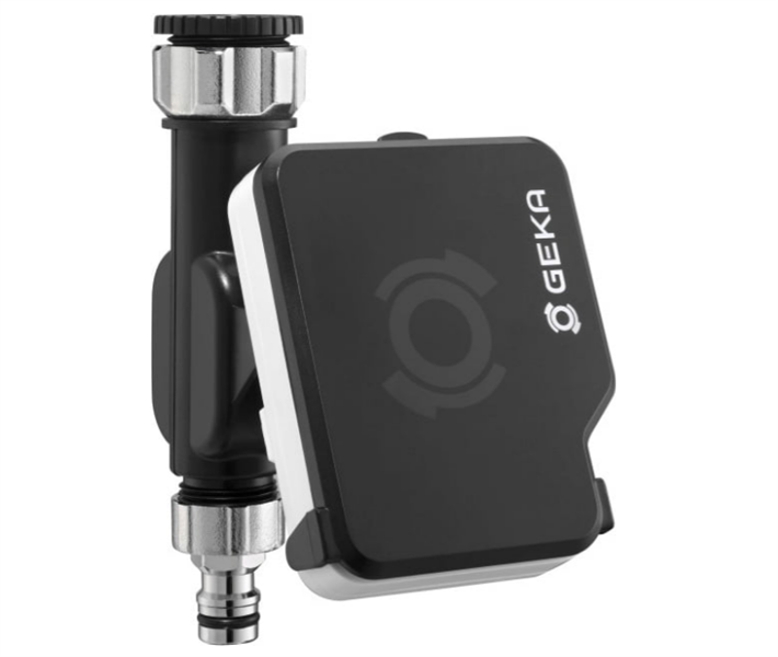 GEKA Digital Water Timer elect.,batt,G3/4 +G1 tap connec.,1 way