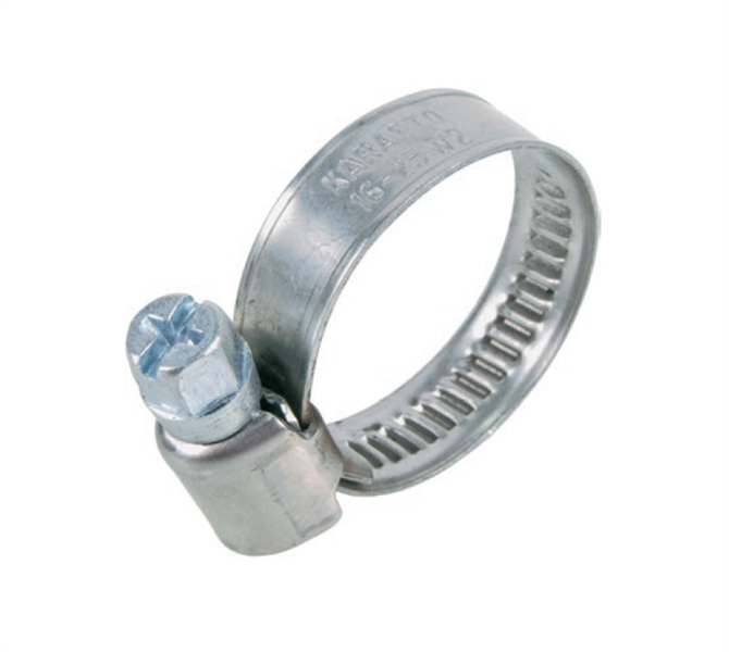 GEKA hose clamp W2 50-70mm x 9mm width DIN 3017
