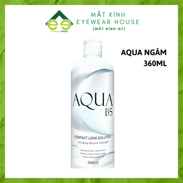 Nước ngâm lens Aqua 360ml