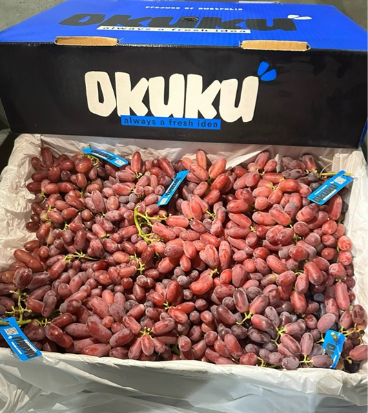 Nho Đỏ Không Hạt Okuku Úc