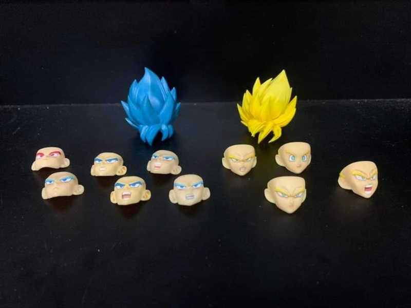 SHF "SON GOKU SSJ2" HEAD SET