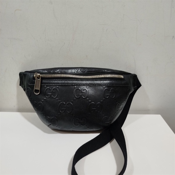 Túi Bao Tử GG Đen KG+