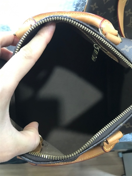 Túi Speedy LV Hoa Nâu+