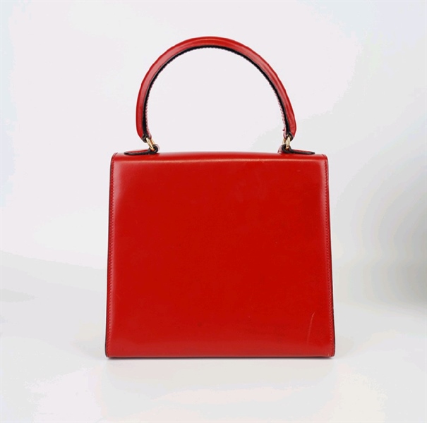Túi Celine xách tay màu đỏ KG+