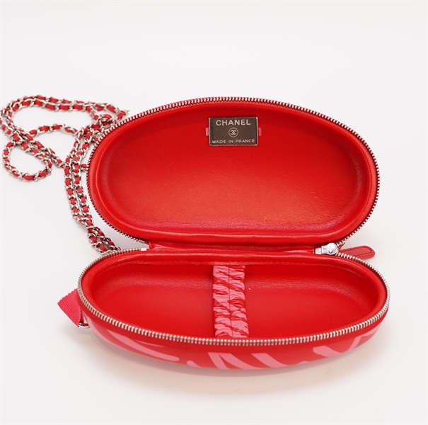 Túi Chanel màu đỏ dây xích size 18 (31746624) KG+