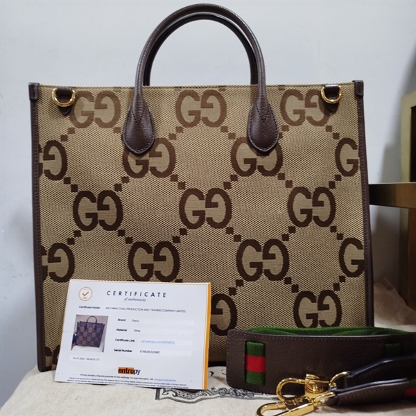 Túi Tote GG Thổ Cẩm+