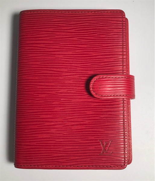 Ví card holder LV đỏ KG+