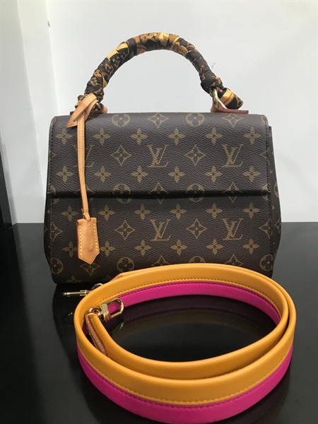 Túi LV Hoa Nâu Dây Đỏ+