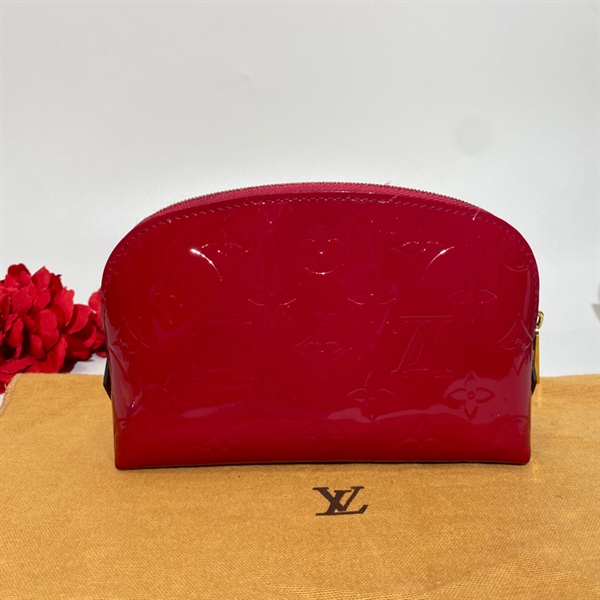 Túi LV đỏ da bóng KG +5