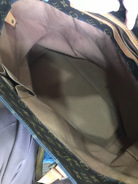 Túi tote bag LV hoa nâu size 45cm KG+