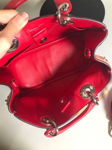 Túi Dior hồng 2 màu KG+