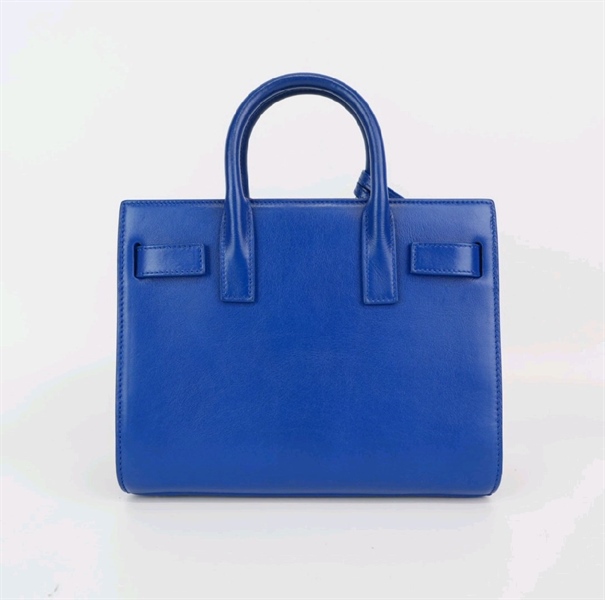 Túi YSL xách tay xanh lam (BQ) 22cm KG+