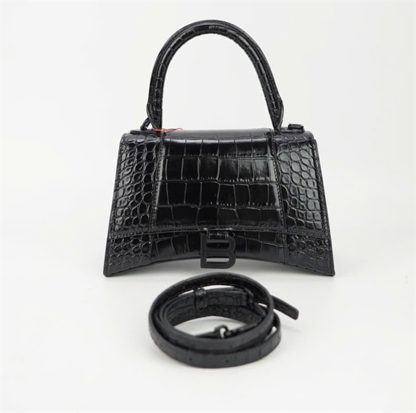 Túi Balenciaga Hourglass màu đen size 22 KG+