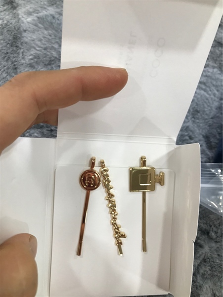 Kẹp tóc Chanel (set 3) KG+