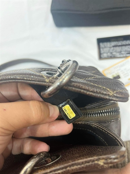 Túi Chanel Đen Chỉ nổi Karo KG+