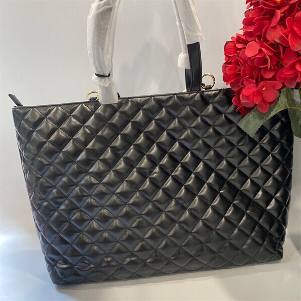 Túi Versace đen lớn KG+