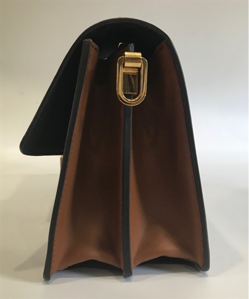 Túi Lv khoá vàng hình hộp chũ nhật KG+