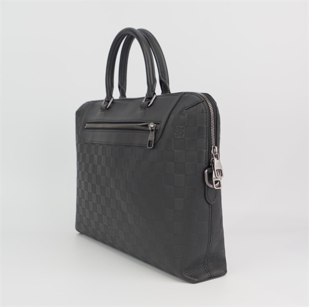 Túi LV ô vuông đen sz 37cm+