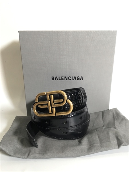 Thắt lưng Balen đen +