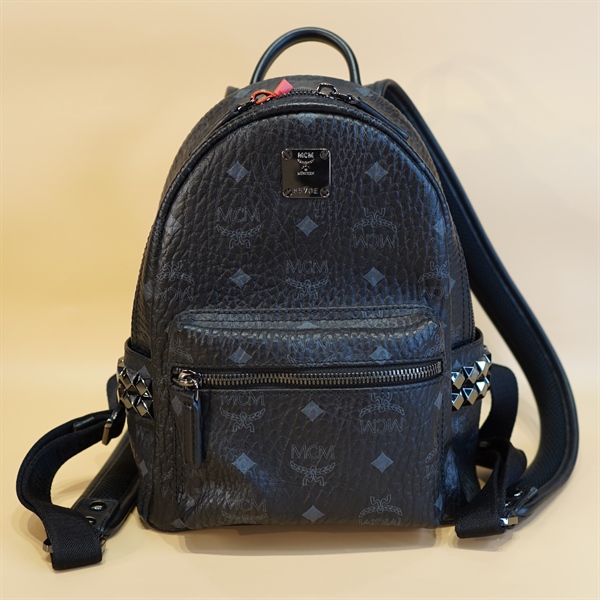 Balo MCM xanh đen KG+