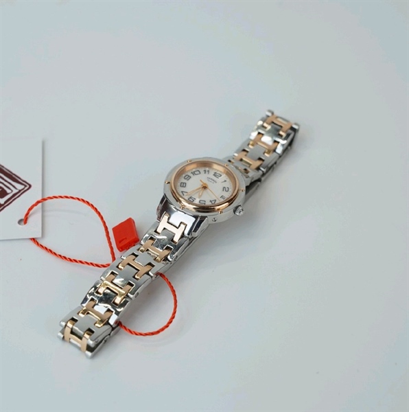 Đồng hồ Hermes phối vàng +
