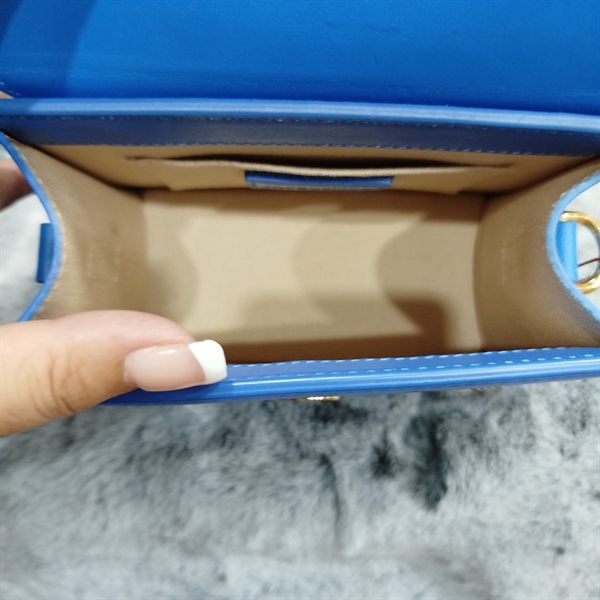 Túi Jacquemus xanh dương +