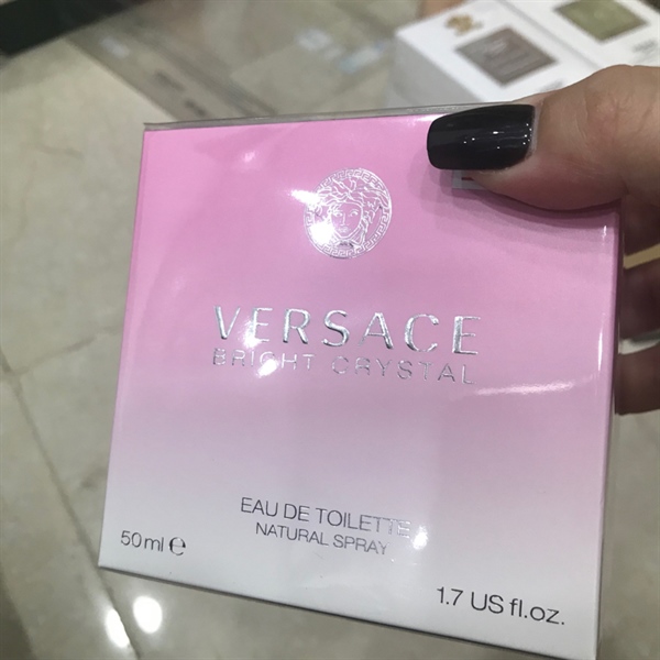 Nước Hoa Nữ Versace Bright Crystal Hồng 50ml+