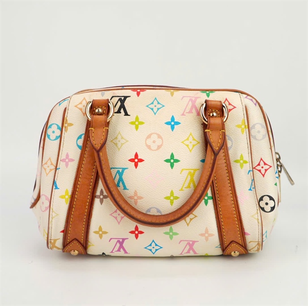 Túi LV hoa màu quai nâu size 24 ++