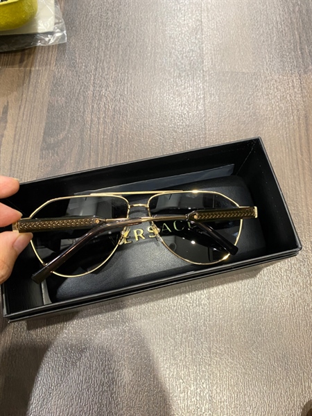 Kính Versace gọng lá KG+