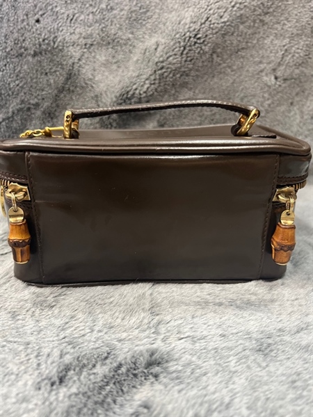 Túi hộp GG màu nâu đậm KG+