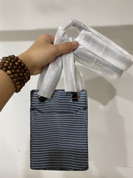 Túi Đứng Karl Lagerfeld Vân Đen HÌnh NGười KG+