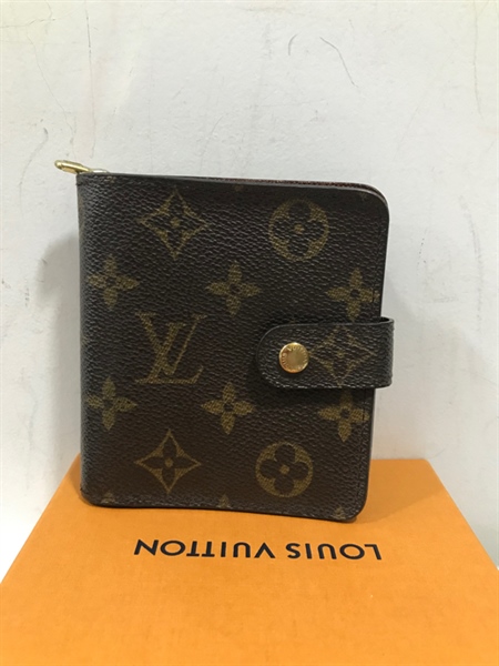 Ví LV Passport Hoa Nâu+